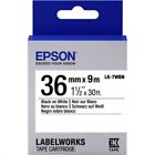 Epson LabelWorks LK-7WBN - Etikettenband - Schwarz auf