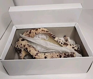 MaxStudio gespritzte goldene Stiletto-Pumps Größe 10M "Odessa" - Bild 1 von 6