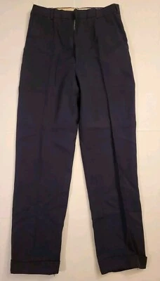 Pantalones Cónicos Vintage Años 80 Niños Talla 18 Negro Rayón Pantalones Nuevos con Etiquetas Nuevo en Lote Antiguo Foto 1 de 4