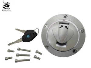 TAPA DE COMBUSTIBLE DE BLOQUEO DE 5 PERNOS para Keeway RKS 125, STOCK DEL REINO UNIDO - Imagen 1 de 3