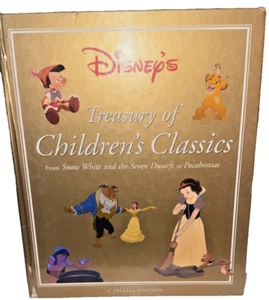 Disney 1997 Tesoro de Clásicos Infantiles 22 Cuentos Cortos Ilustrados Tapa Dura - Imagen 1 de 5