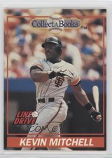 1991 Line Drive Collect-A-Books Kevin Mitchell #6