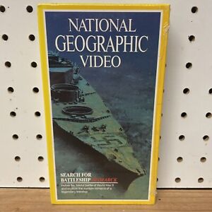 National Geographic Video - Search for Battleship Bismarck (VHS, 2001)