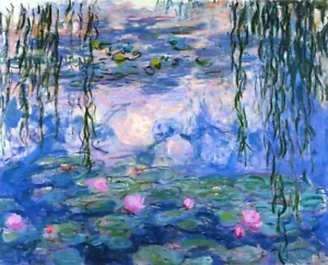 Waterlillies by Claude Monet oil painting Giclee art Printed on canvas L3436 - Picture 1 of 6