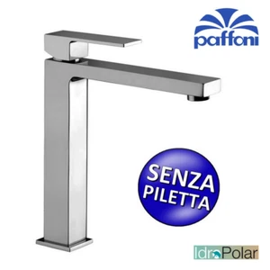 NUOVO MISCELATORE RUBINETTO LAVABO PROLUNGATO ELLE PAFFONI EL081 CR SQUADRATO - Foto 1 di 5