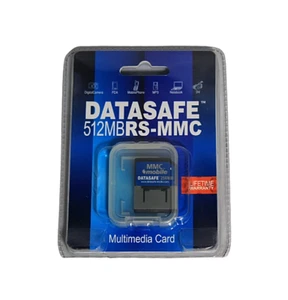 DataSafe MultiMedia Card 512MB RS-MMC Type Memory Card Camera Phone noika sd PDA - Picture 1 of 2