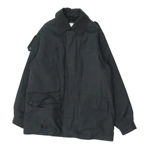 Aeronautica Militare Mens Black Quilted Military Coat | Italian Air Force VTG - Picture 1 of 3