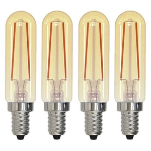 Diodesy 4PK LED T6 Nostalgic Filament Light Bulb E12, 2.5W, 25W, 2100K, 160LM - Picture 1 of 4