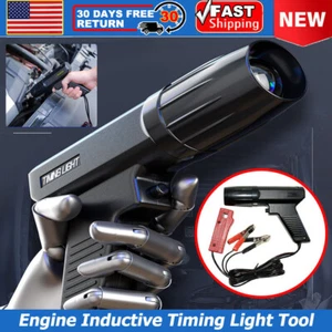 12V Car Engine Inductive Timing Light Ignition High Beam Strobe Lamp Timing Tool - Picture 1 of 12