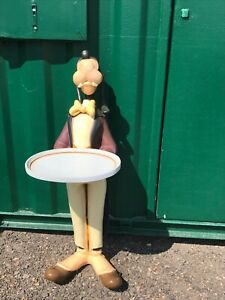 Disney Goofy Butler Waiter Big Fig Statue.  47 inches in height Super rare!!