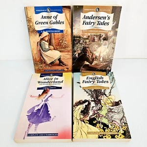 Wordsworth Classics Set: Anne of Green Gables, Alice, Andersen, Fairy Tales - Picture 1 of 15