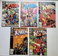 Uncanny X-men Lot (11 Books) 156-160, 162-165, 167, 168. See Description