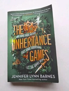 The Inheritance Games by Jennifer Lynn Barnes Paperback Book - Picture 1 of 10