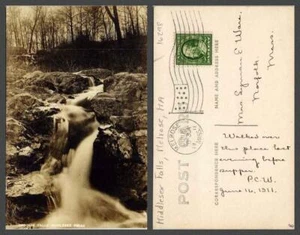 MASSACHUSETTS MIDDLESEX FALLS RPPC POSTAL DE COLECCIÓN - Imagen 1 de 1