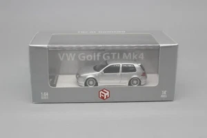 FH 1/64 Scale VW Golf GTI Mk4 Silver Diecast Car Model Toy - Picture 1 of 6