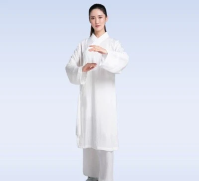 Shaolin Wudang Taoist Robe Tai chi Suit Kung fu Martial Arts Uniforms Outfits - Image 1 of 4