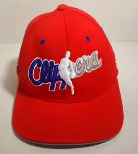 Vintage LA NBA Clipper Cap Adidas Red FREE POST - Picture 1 of 5