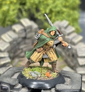 Reaper Metal Miniature 28mm Painted Kieron Ranger Fighter D&D RPG 03581 - Picture 1 of 9