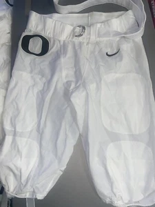 Oregon Ducks Nike Football Pant team issued Oregon Game worn PE White pants - Picture 1 of 9