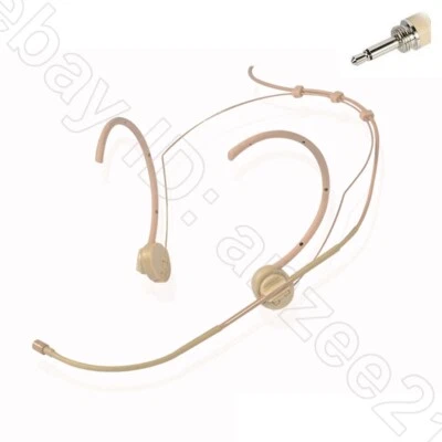 New Foldable 3.5mm Jack Head Headset Microphone for Wireless Mic System Recorder - Image 1 of 4