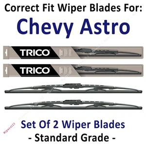 Wiper Blades 2-Pack Standard - fit 1985-2005 Chevrolet Astro - 30180x2 - Picture 1 of 1