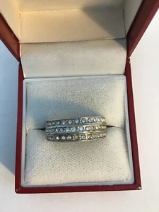 Ring Vintage Transparante Stein - Bild 1 von 2