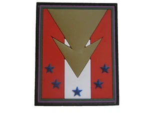ECUSSON PVC DES COMMANDOS PARACHUTISTES GCP CHUTEURS OPS SUR SCRATCH 80MM X 65MM - Picture 1 of 1
