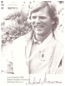 Michael Marcour Segeln (2.OS 1984) Autogrammkarte (06.25) - Bild 1 von 1