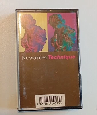 NEW ORDER Technique  Fact275c-1 CASSETTE TAPE 1989 CHECKED - Image 1 of 4