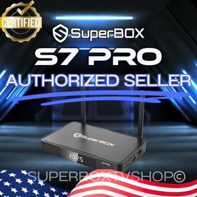 🔥2026 NEWEST SUPERBOX S7 PRO- FREE AIR SHIPPING ✈️📦 - NO FEES - LIFETIME USE - Image 1 of 4