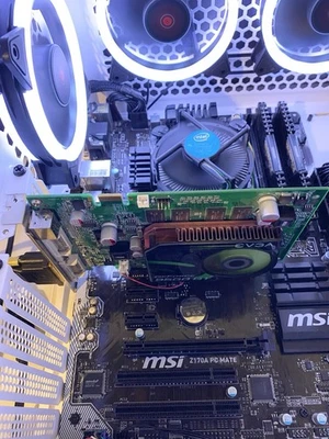 EVGA NVIDIA GeForce 9500 GT 512MB DDR2 SDRAM PCI Express x16 - Working! - Image 1 of 4