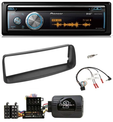 Pioneer Lenkrad DAB USB CD Bluetooth Autoradio für Peugeot 206 CC 1998-2002 - Bild 1 von 4