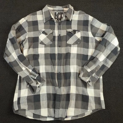 Franela para hombre Ocean Current negro gris blanco talla XL Foto 1 de 4