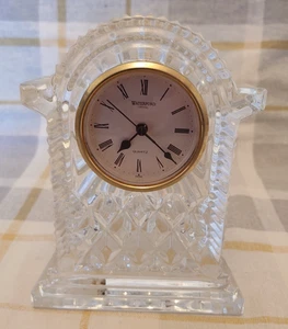 Reloj Carro Waterford Cristal Lismore Vintage Hecho en Japón - Imagen 1 de 11