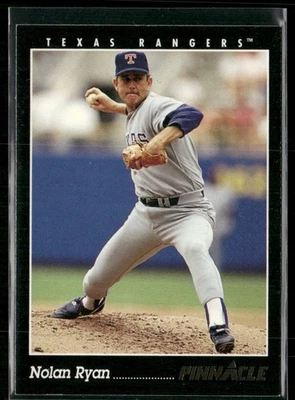 Nolan Ryan 1993 Pinnacle #75 Texas Rangers - Image 1 of 2