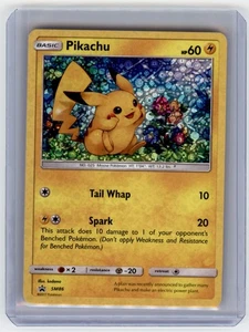 💥 Pokémon Pikachu TCG SM86 Cosmo Holo Black Star General Mills Promo Karte Rare - Bild 1 von 2