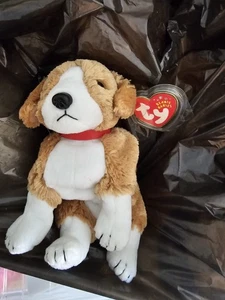 TY Beanie Baby Side Kick Hund Beagle 2002 Plüschtier Kuscheltier - Bild 1 von 1