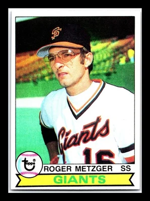 1979 Topps #167 Roger Metzger - Image 1 of 2