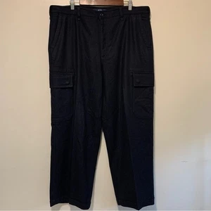 Vintage Gap men’s navy blue wool cargo pants 38/30 - Picture 1 of 8
