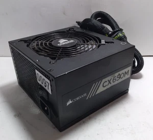 Corsair CX 650M 650W Desktop Power Supply *READ #0097 - Afbeelding 1 van 9