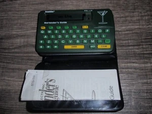 Franklin Electronic Handheld Bartender's Guide Model BTG-110 Unit With Manual - Picture 1 of 9