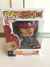 Funko Pop!  Street Fighter Akuma GameStop Exclusive #203