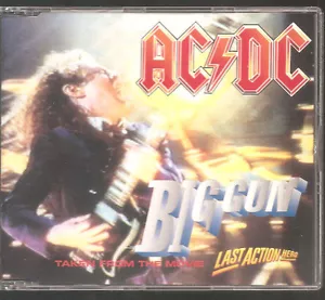 AC/DC "Big Gun" Rare Australia CD Single - Picture 1 of 1