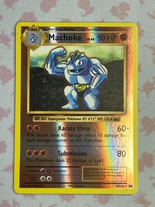 Pokémon XY Evolutions Machoke Reverse Holo #58/108 - Picture 1 of 2