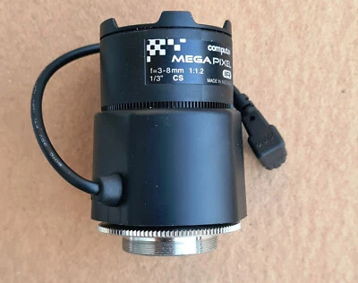 Computar 3MP Lens T3Z0312CS-MPIR 3,0 - 8,0 mm CS-Mount - Image 1 of 2