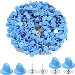 100 Set Pin Backings Tie Tacks Blank Pins with Pin Backs for Butterfly Clutch Ba - Picture 1 of 8