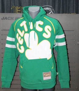 Mitchell und Ness Substantiel Fleece Hoody BOSTON CELTICS verde nuevo - Imagen 1 de 4