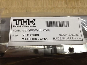 NIB THK SSR20XW2UU+220L LINEAR GUIDE RAIL SSR20XW2UU220L NEW - Picture 1 of 1