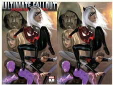 ULTIMATE COMICS FALLOUT #4: VIRGIN SET MAYHEW FACSIMILE SPIDER-MAN (2) SEPT NM