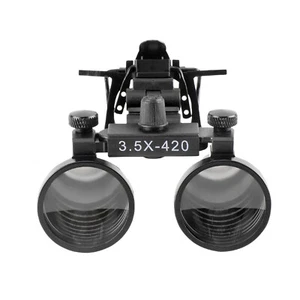 3.5X420mm Dental Binocular Loupes Surgical Magnifying Glasses Metal Clip DY-102 - Picture 1 of 8